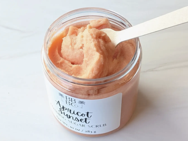 Apricot Sunset Foaming Sugar Scrub - Image 2